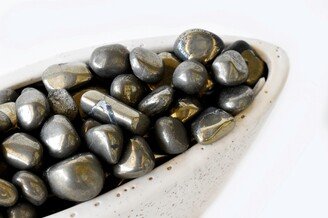 Pyrite Tumbled Stones, Healing Crystals, Stones in Pack