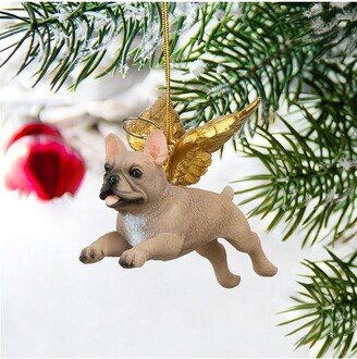 Honor the Pooch: French Bulldog Holiday Dog Angel Ornament