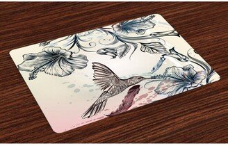 Hummingbird Place Mats, Set of 4