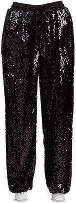 Sequin Track Pants