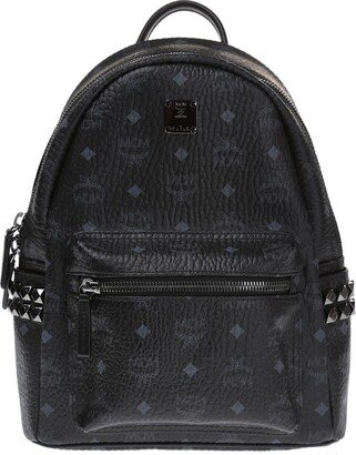 Emblems Backpack Unisex - Black