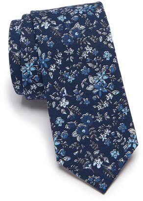 Fennel Floral Print Tie