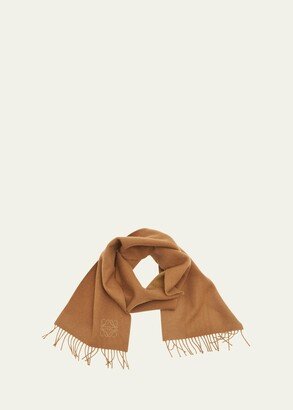 Bicolor Wool-Blend Scarf