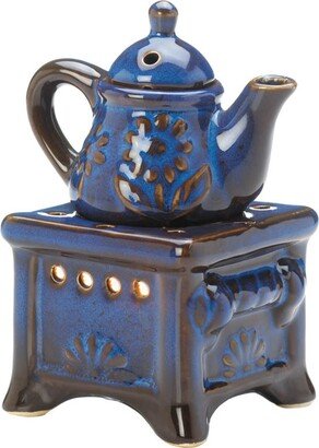 Porcelain Teapot Stovetop Candle Oil Warmer 3.87x3.12x5.37