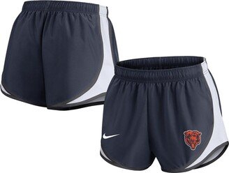 Women's Navy Chicago Bears Performance Tempo Shorts