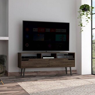 Santa Fe TV Stand for TVs up to 55 Walnut - Boahaus