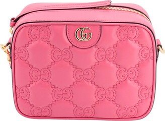 GG Quilted Zip-Up Crossbody Bag