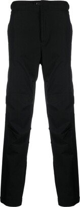 Gathered-Panel Slim-Cut Trousers