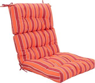 22''x44'' High Back Chair Cushion Patio Seating Pad - See Description