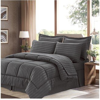 Dobby Embossed King 8-Pc Comforter Set