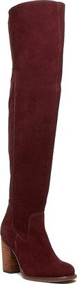 Logan Over the Knee Boot (Garnet) Women's Shoes