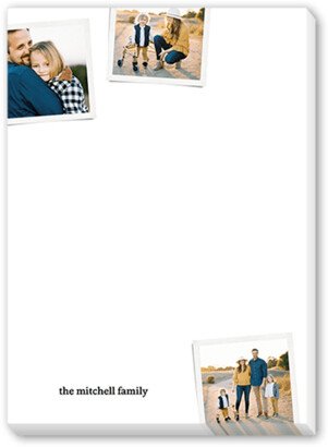 Notepads: Scattered Snapshot Notepad, White, Matte
