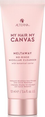 My Hair My Canvas Meltaway No-Rinse Micellar Cleanser, 3.4-oz.