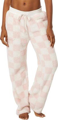 Let's Get Cozy Fluffy Pants (Pink Clay) Women's Pajama