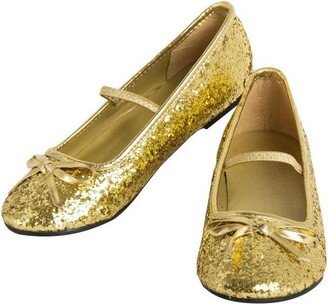 Girl's Ballet Shoe Gold ()