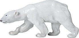 Polar Bear Walking Figurine