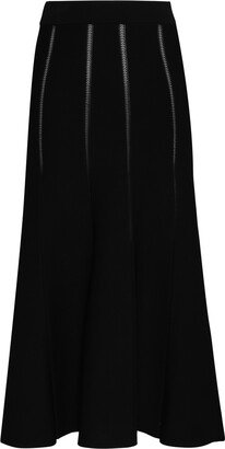 Luminosity Knit Panelled Skirt-AA