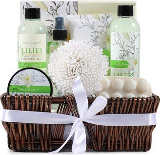 Body & Earth 9-Piece Lily Gift Set