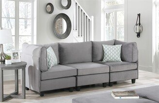 TONWIN Velvet 3Pc Sofa