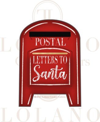 Christmas Mail Box Cookie Cutter