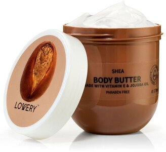 Lovery Shea Scented Whipped Body Butter, Bath and Body Care Cream, 170ml