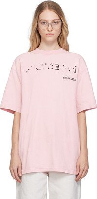 Pink Hand Drawn T-Shirt