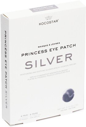 Kocostar Princess Eye Patch, Silver-Tone, 4 Pairs