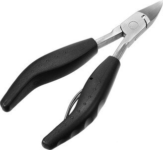 Unique Bargains Stainless Steel Professional Toe Nail Clippers 1 Pc Black