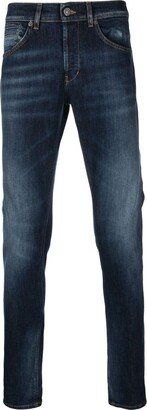 Stonewashed Skinny Jeans-AC