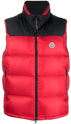 Ophrys two-tone padded gilet-AA