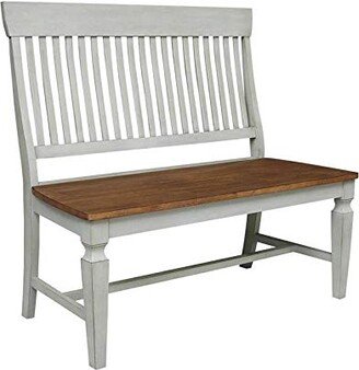 IC International Concepts Vista Slatback Bench