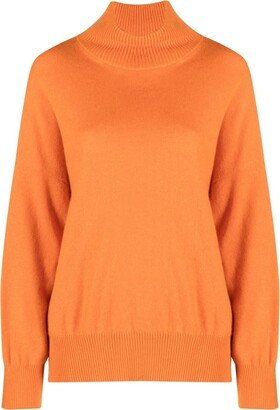 Long-Sleeve Roll-Neck Jumper-AE