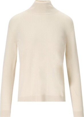 Kiku Cream Turtleneck Jumper