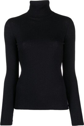 Roll-Neck Long-Sleeved Jumper-AE