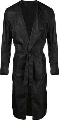 Atu Body Couture x Tessitura belted trench coat