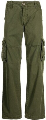 Straight-Leg Cargo Trousers-AB