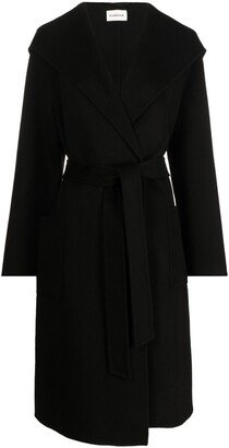 Leak wool midi coat