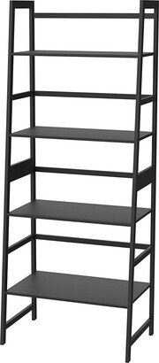 Simple Style 4-shelf Ladder Bookshelf