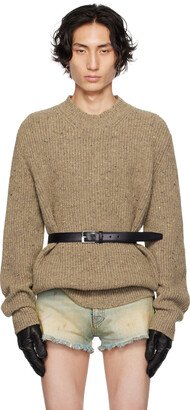 Taupe Donegal Sweater