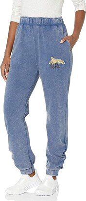 Women's Side Ruched Jogger (French Navy) Women's Jumpsuit & Rompers One Piece