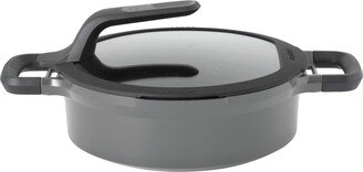 Gem Collection Nonstick 2.3-Qt. Two-Handled Covered Saute Pan