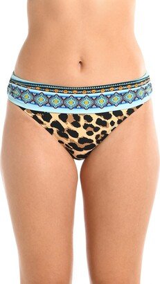 Running Shirred Banded Hipster Bikini Bottoms