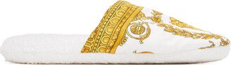 White Baroque Slippers-AA