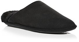 Women's Cuddle Suede Shearling Lined Slippers