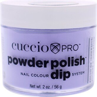 Pro Powder Polish Nail Colour Dip System - Pastel Purple by Cuccio Colour for Women - 1.6 oz Nail Powder