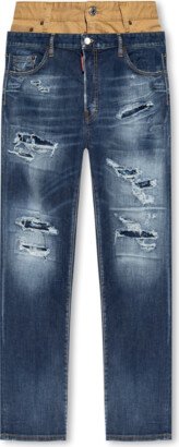 Distressed Jeans - Blue