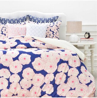 Joy Laforme Floral Sophistication Duvet Cover Set