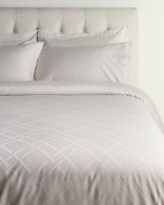 Dea Italian Linens Leo Jacquard Duvet Set