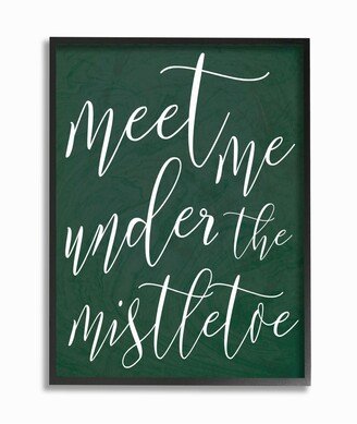 Meet Me Under the Mistletoe Christmas Framed Giclee Art, 11