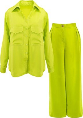 Bluzat Neon Yellow Set